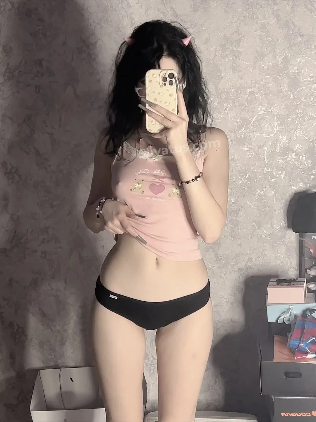 18+ Обнаженное тело тиктокерши woozixx