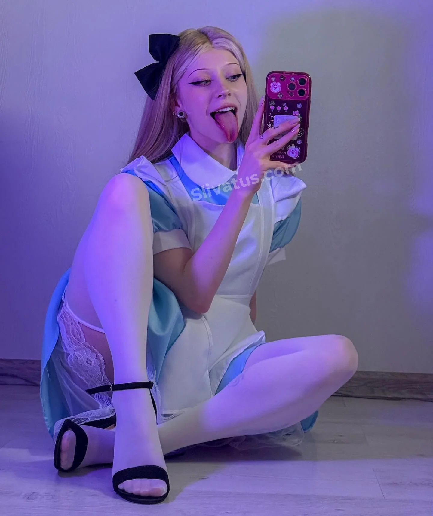 Без цензуры HD фото слива тиктокерши Алисия (Zira Merz)