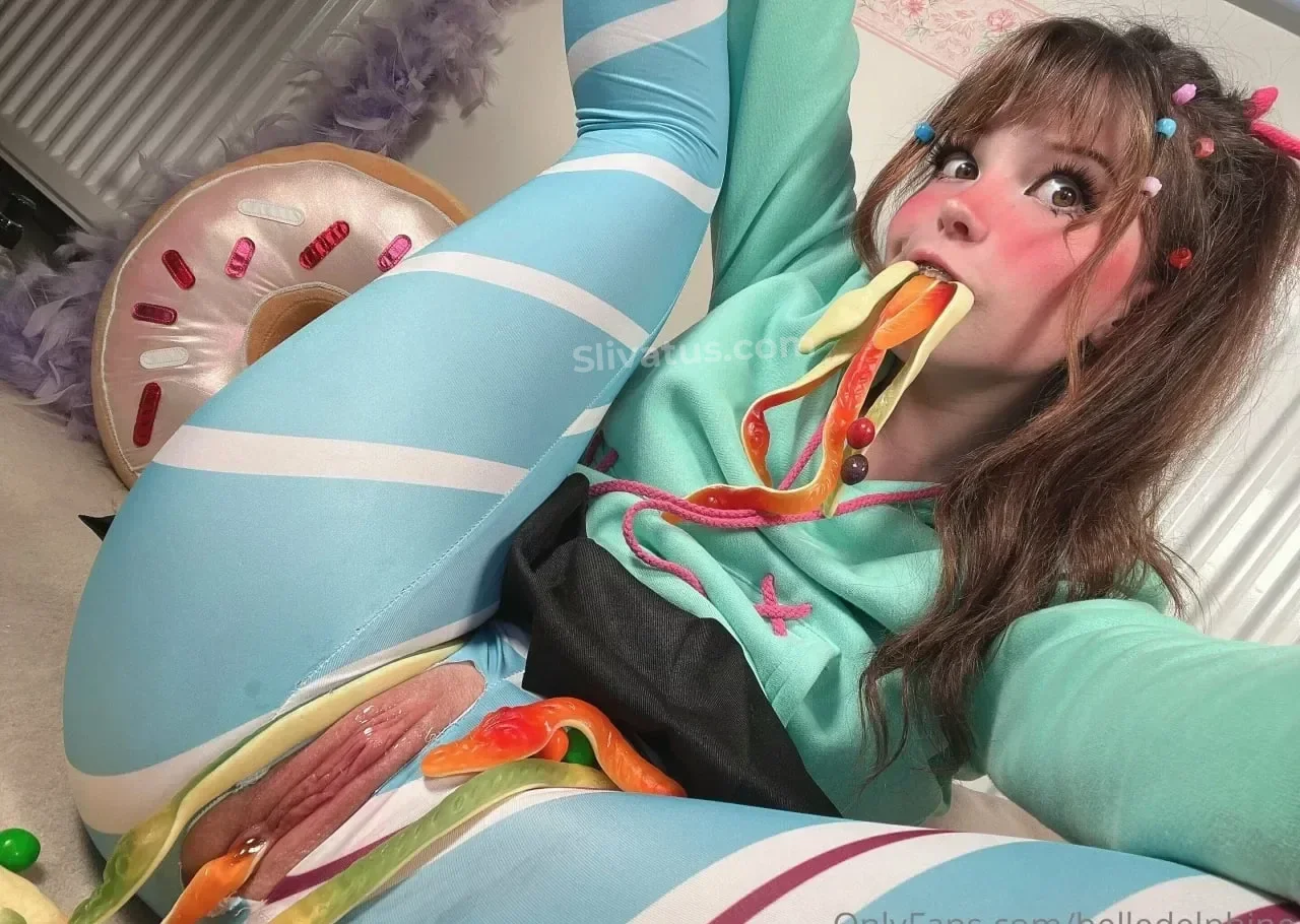 Горячий HD фото слива тиктокерши Белль Дельфин (belledelphine)