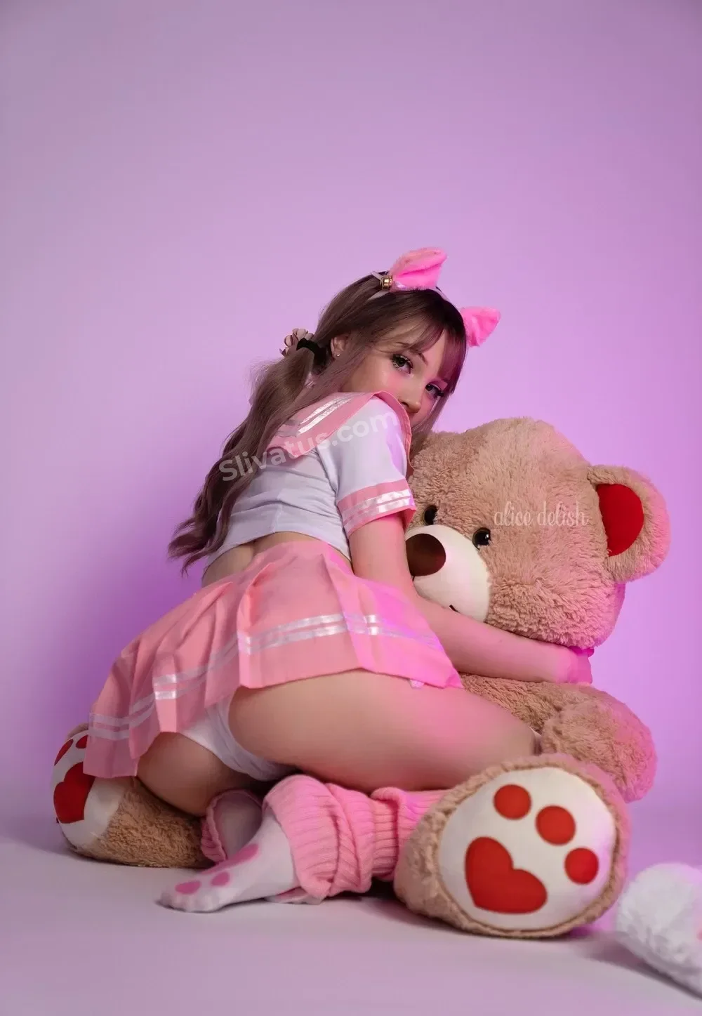 Популярной Alice Delish - голая модель слив