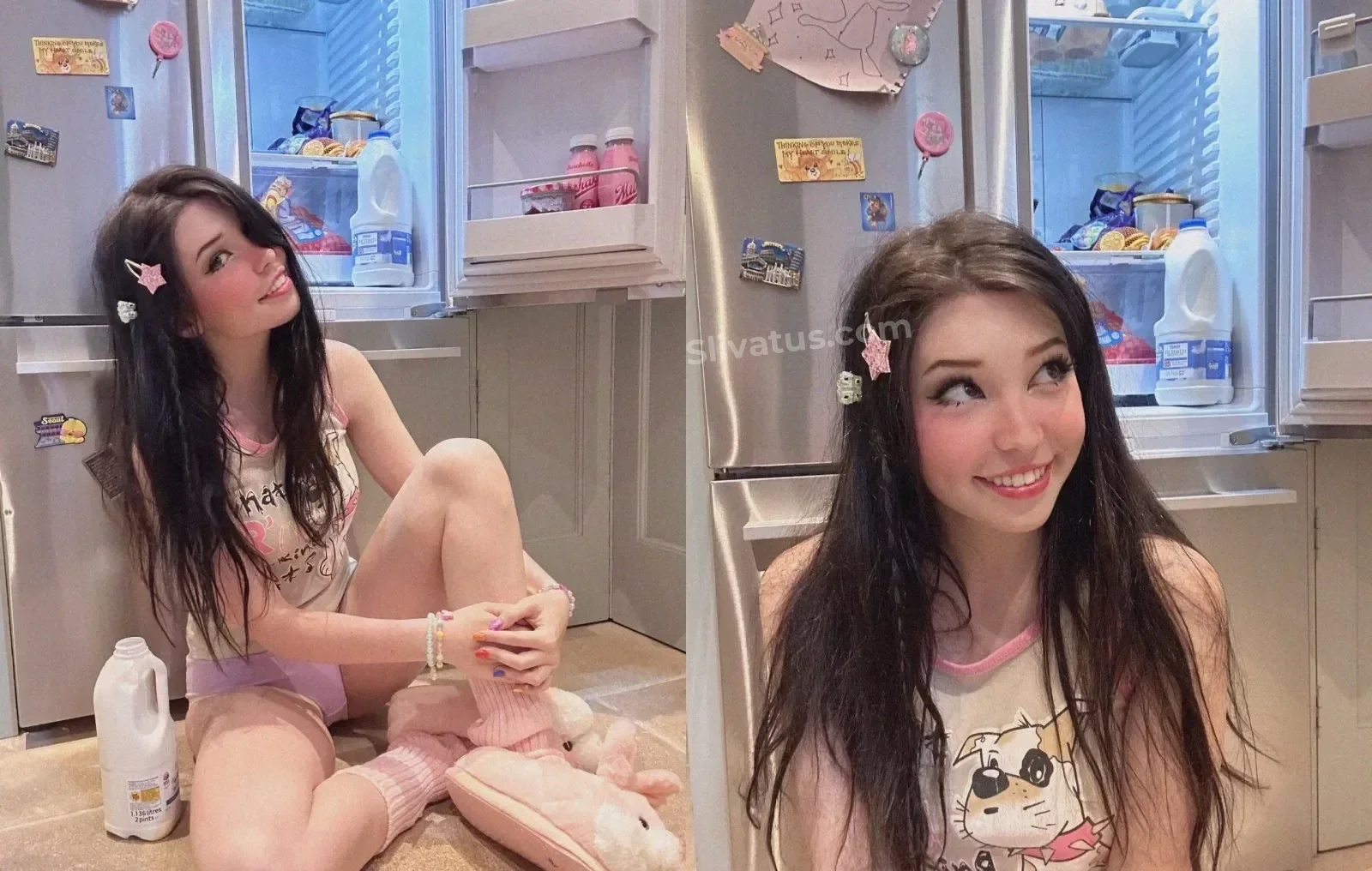 Популярной Голая тиктокерша Белль Дельфин (belledelphine) на фото