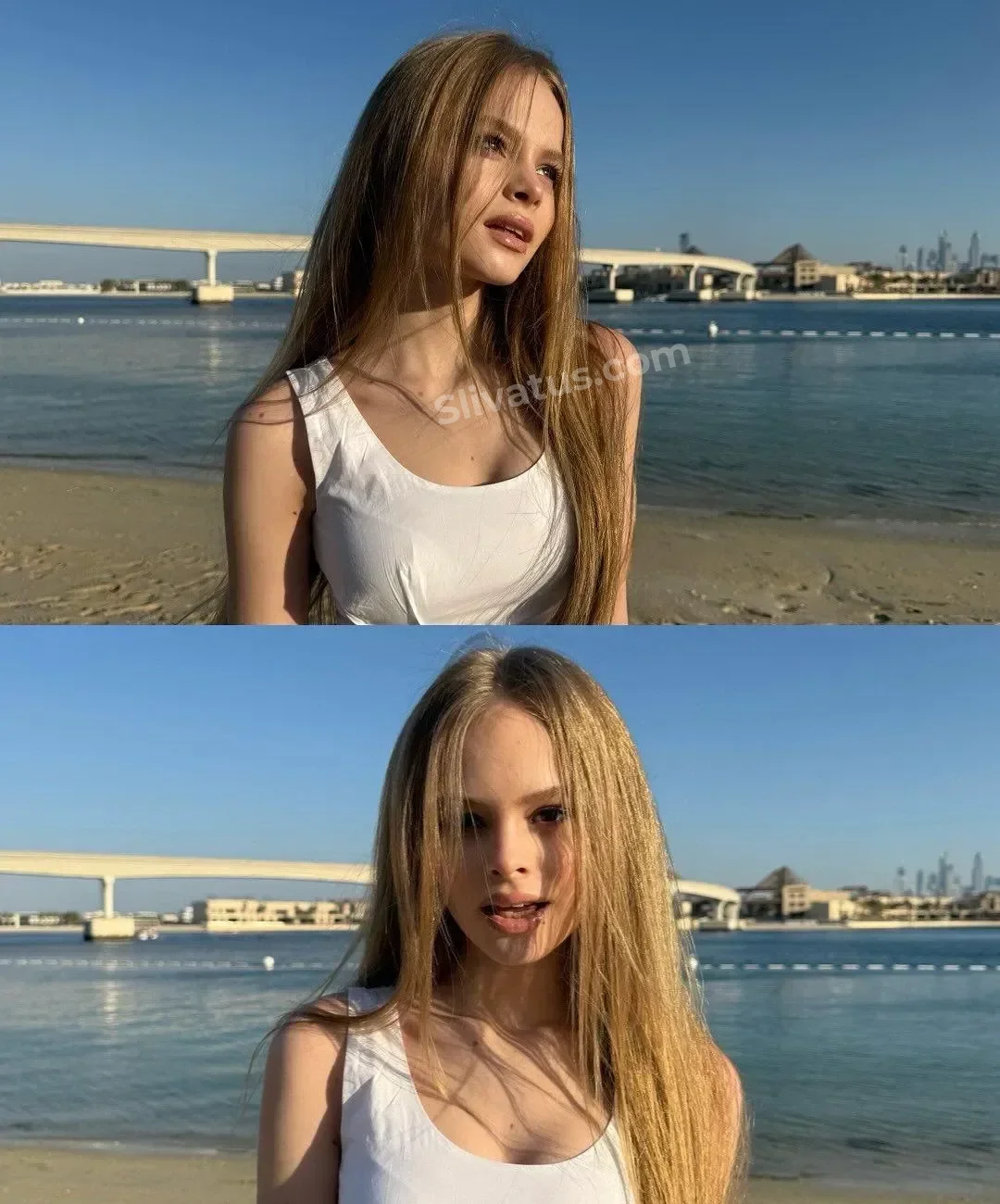 Популярной Милана Стар (Milana Star) блогерша без одежды