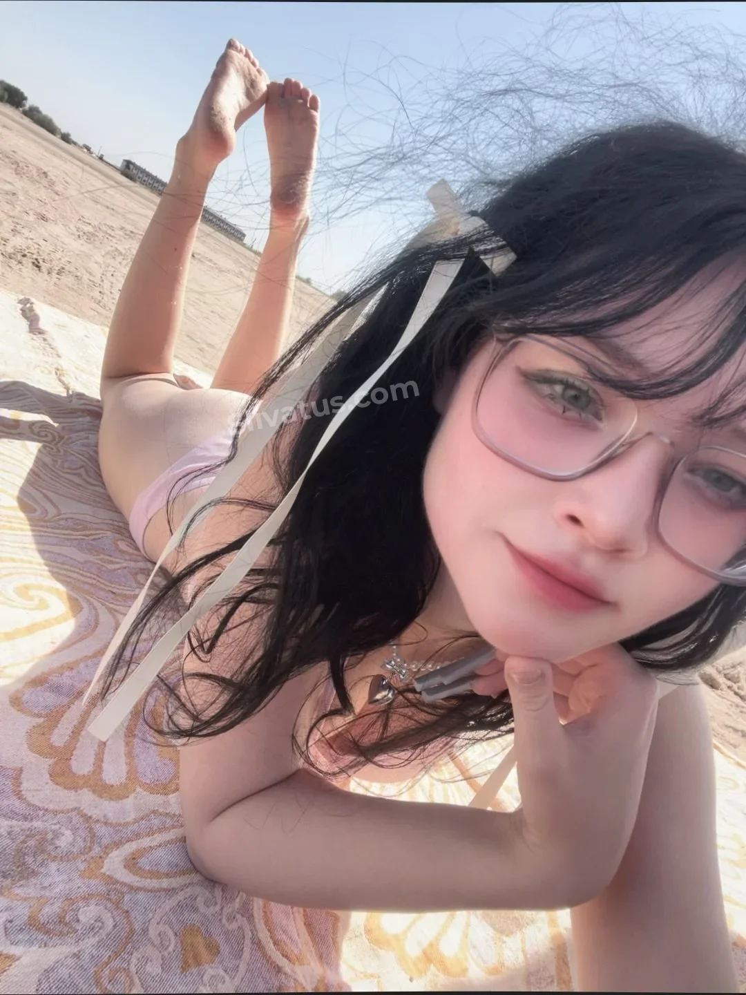 Приватное фото тиктокерши woozixx