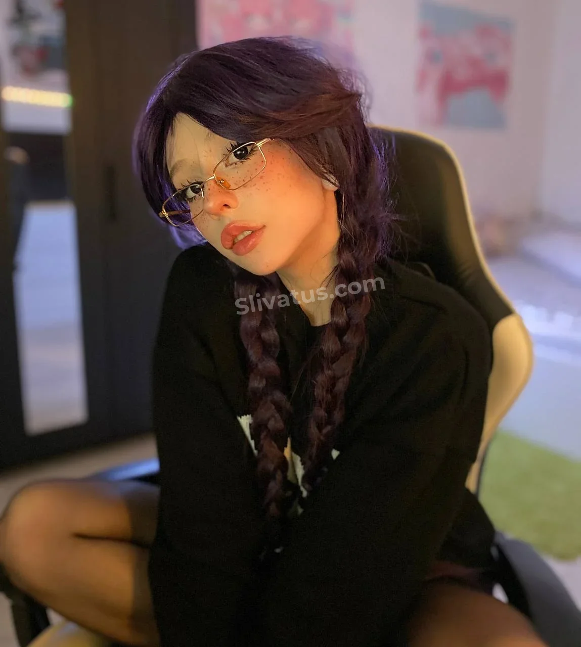 Приватный Голая тиктокерша Алисия (Zira Merz) на фото