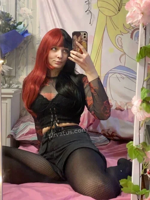 Проверенный Слив интимного фото модели morticia_cos (Mia_green_tea)