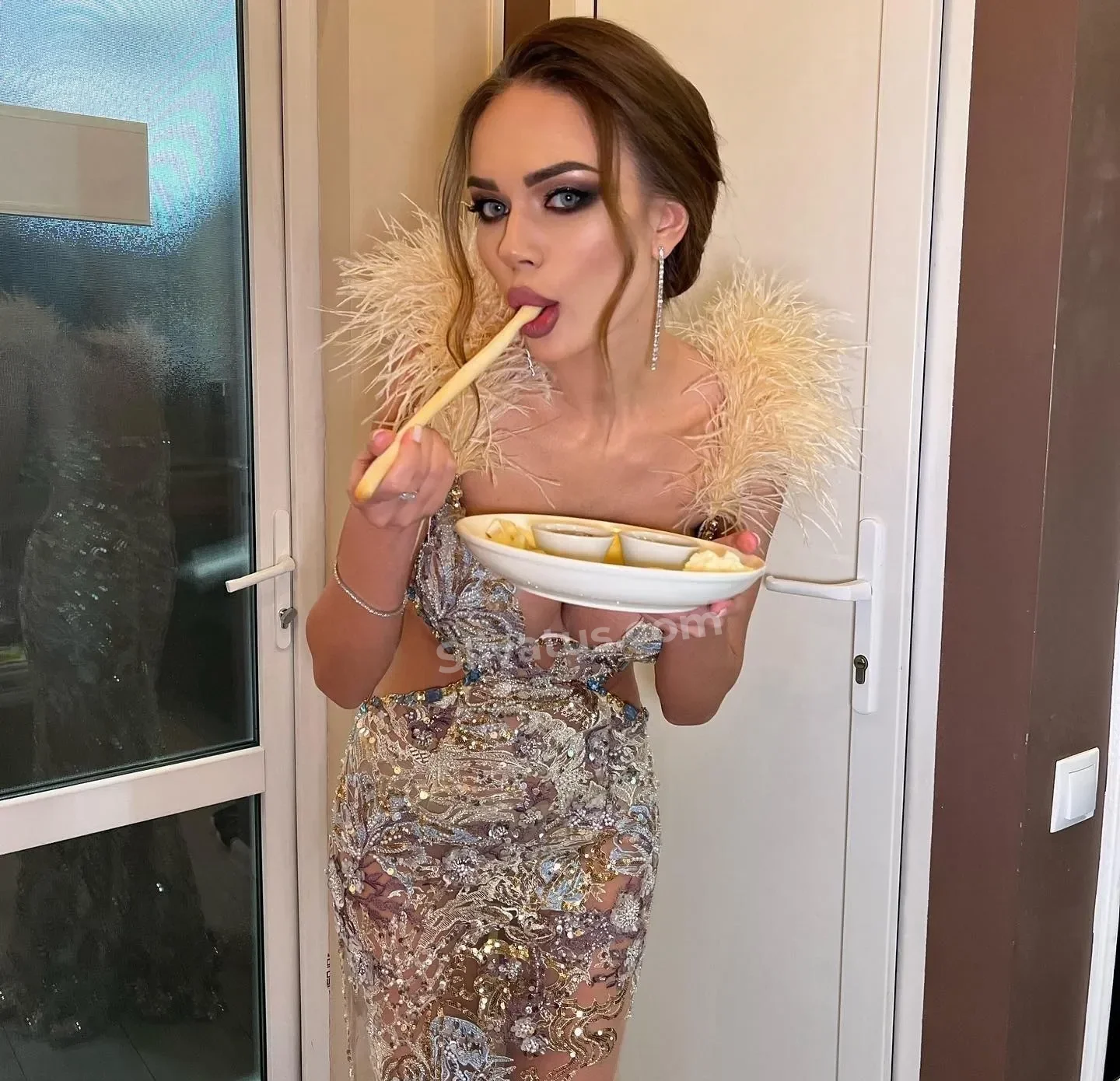 Свежий Порно слив блогерши Яна Кошкина