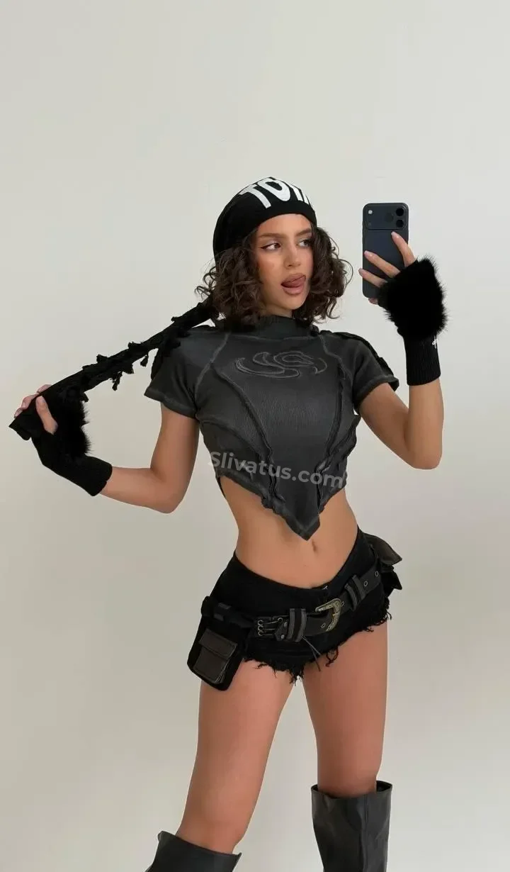 Слитое Слив голой блогерши Mugretnug (Kris Blackberry)