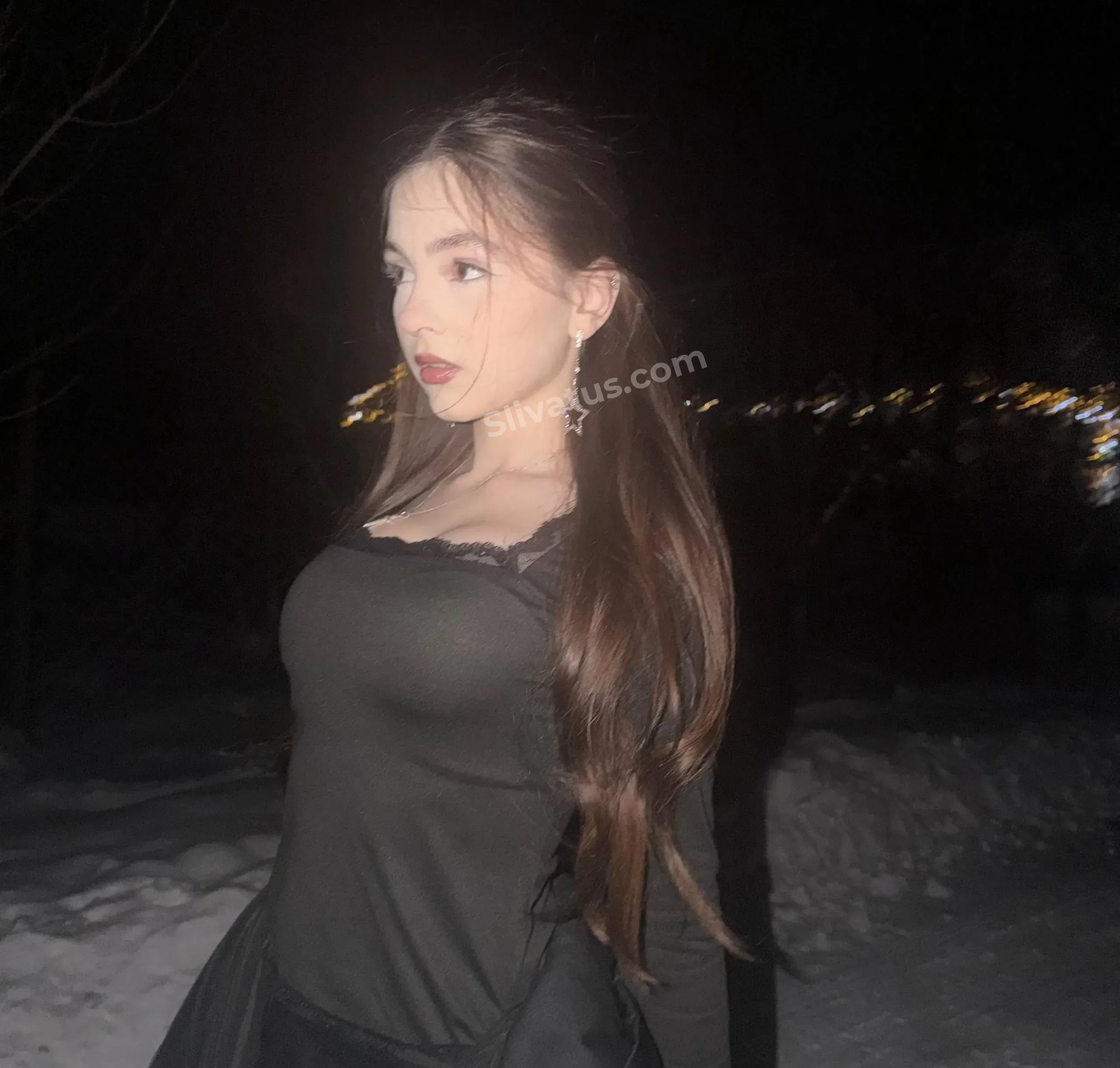 Свежий Слив фото тиктокерши yanga18 (yangamyr)