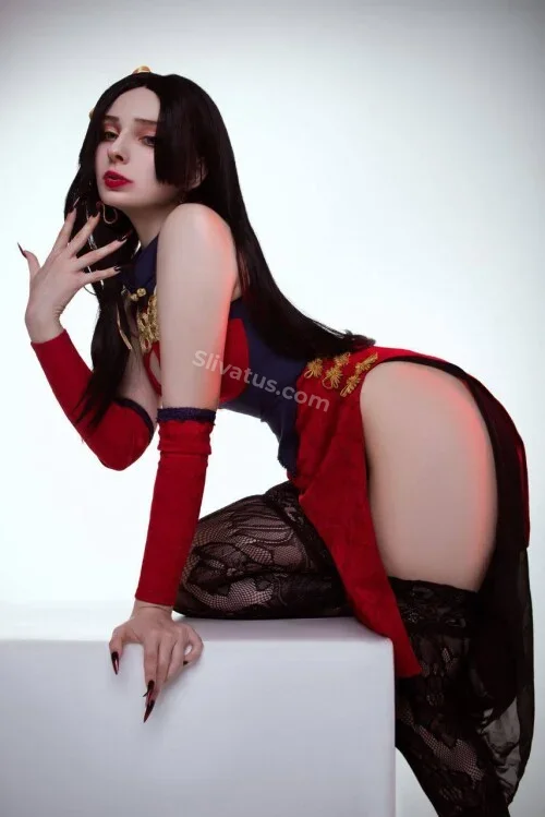 Telegram morticia_cos (Mia_green_tea) - голая модель слив