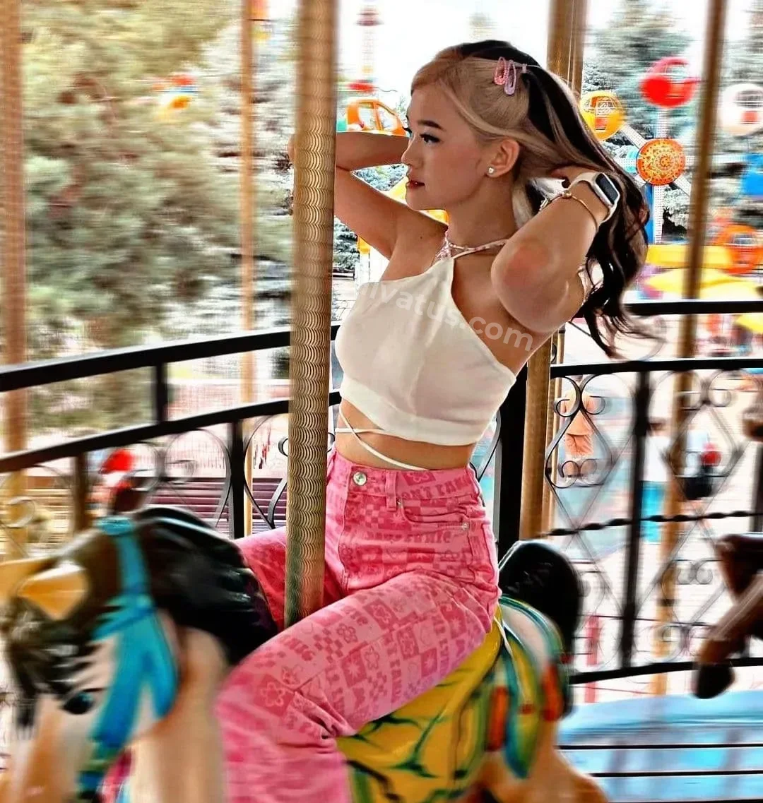 ТГ Приватное фото тиктокерши Кристина Ким (Kika Kim)