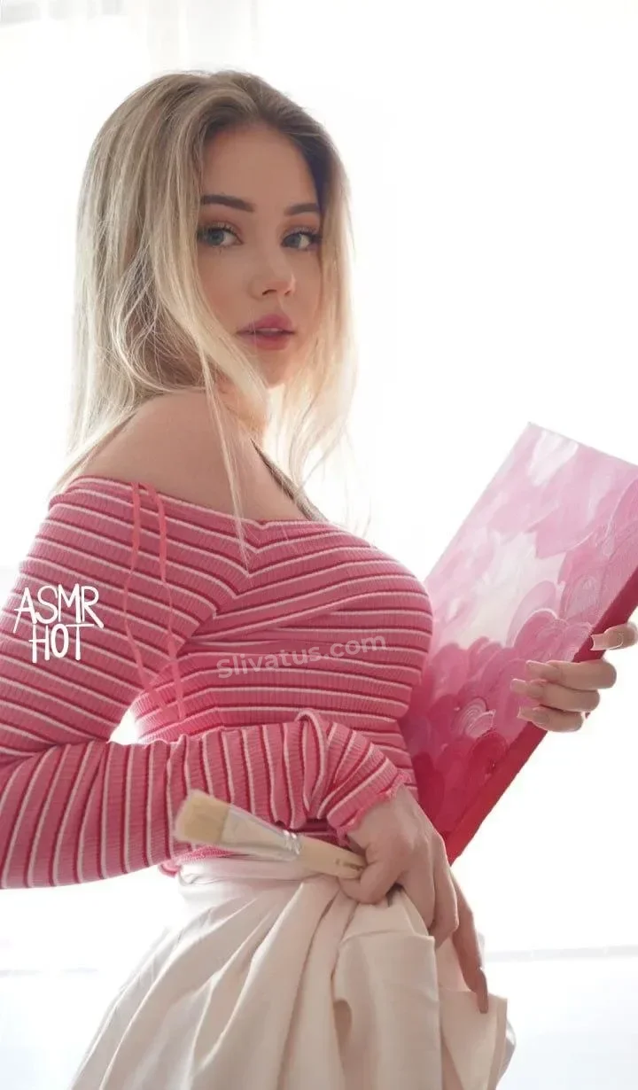 Утечка Обнаженное тело модели Bilochka ASMR