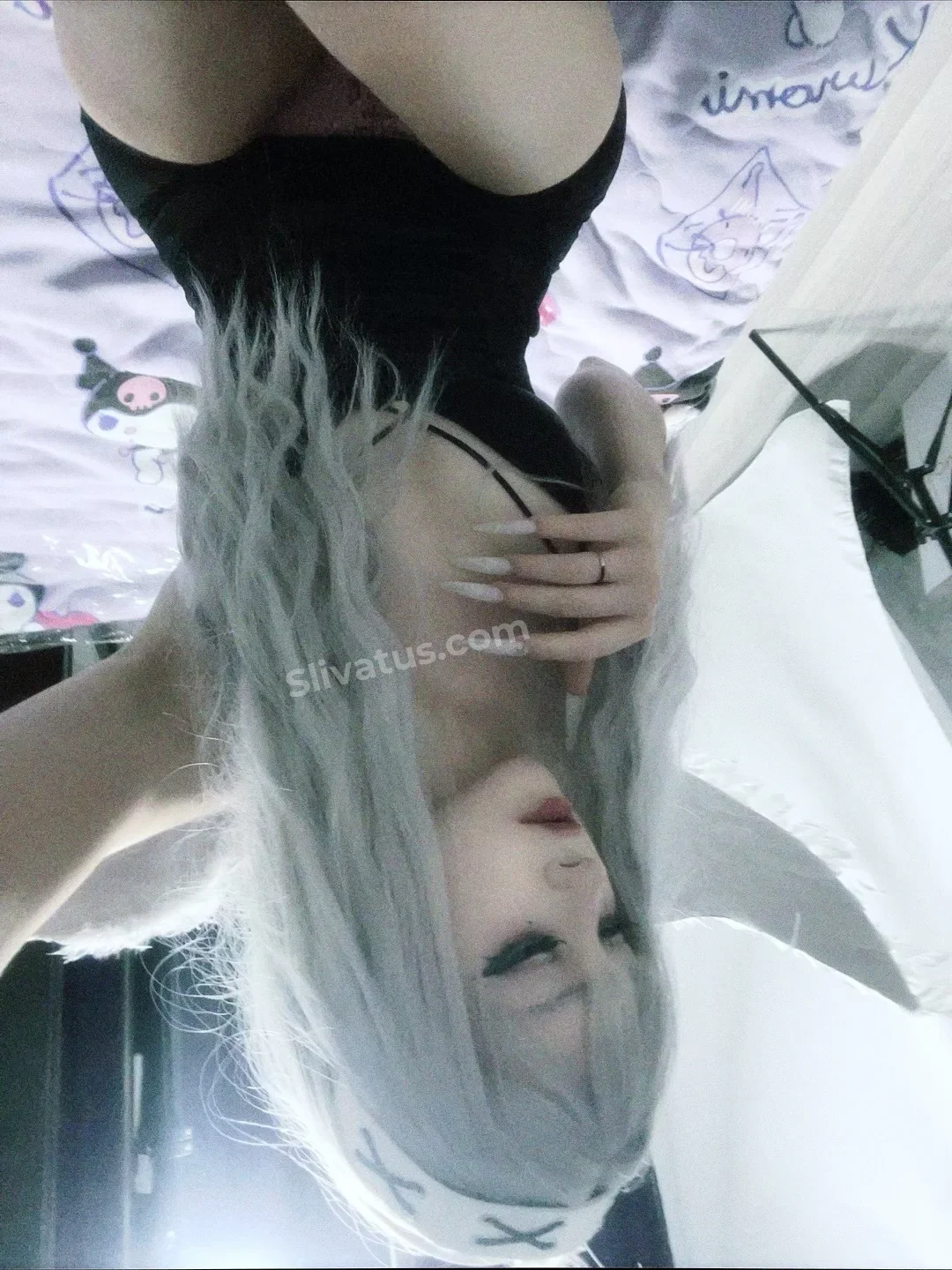 В высоком качестве Обнаженное тело тиктокерши woozixx