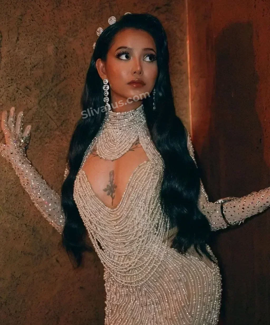 В высоком качестве Приватное фото тиктокерши Белла Порч (Bella Poarch)