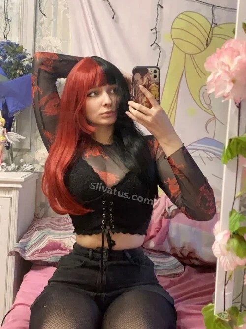 В высоком качестве Слив секс модели morticia_cos (Mia_green_tea)